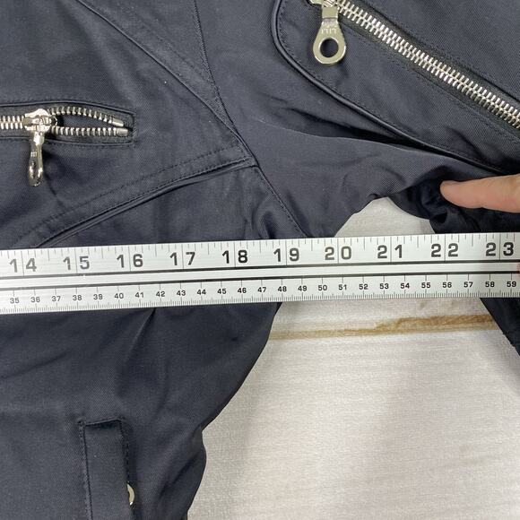 Marker Jacket Womens 12 Black Snow Full Zip Riding Aqua Guard Stretch Zip - Picture 6 of 13